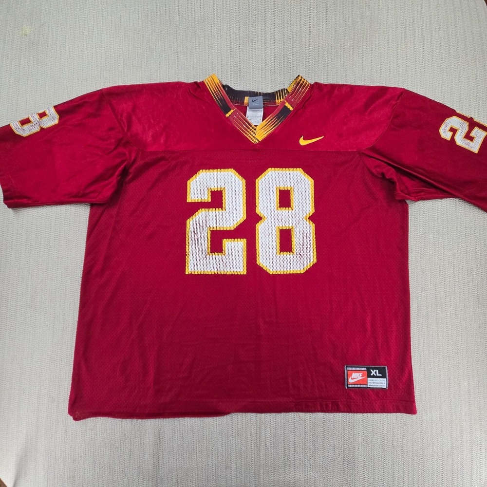 Vintage Nike Florida State Seminoles Football Jersey Men XL Red USA Made Y2K 90s